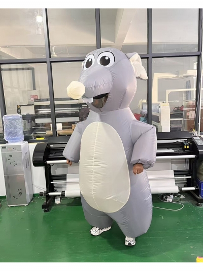 Надувной карнавальный костюм Крыса-6