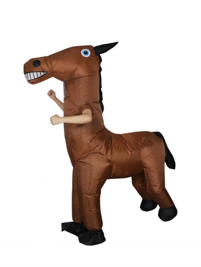 Надувной костюм Лошадь-3